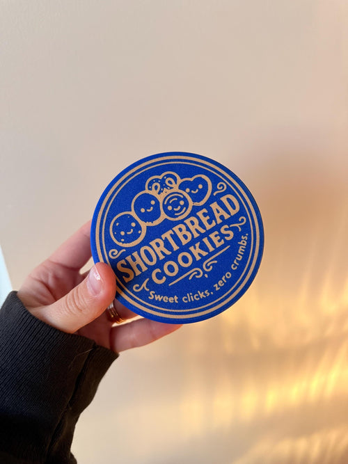 Blue Tin Sewing Kit Fidget Clicker | Nostalgic Desk Sensory Toy